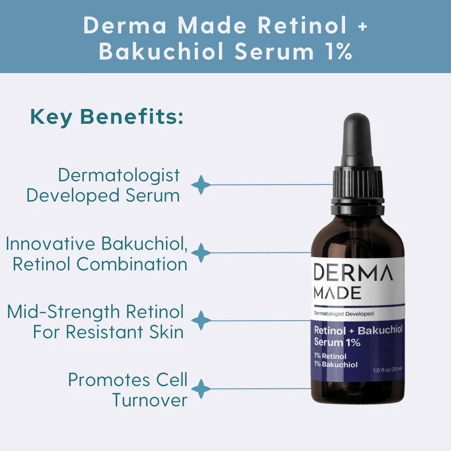 Derma Made Retinol + Bakuchiol 1%